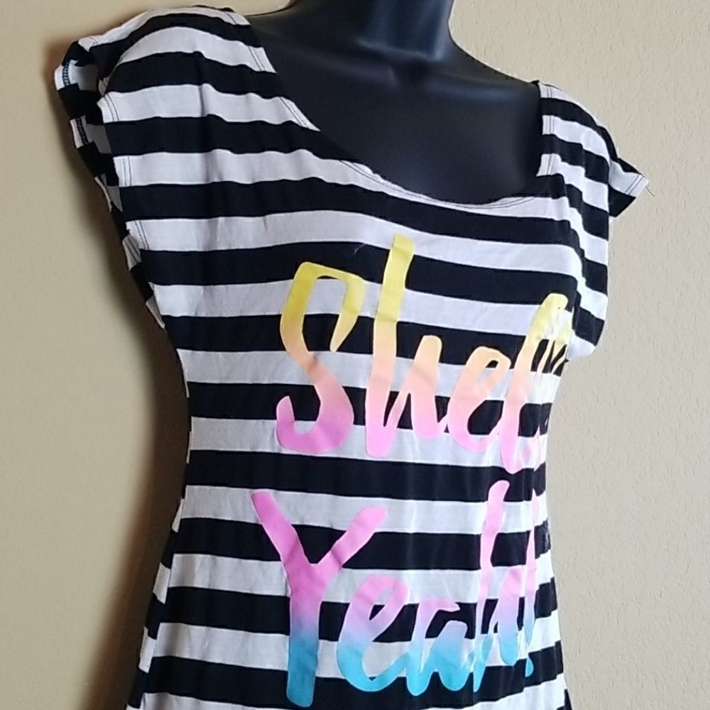 OP Striped Shell Yeah Dress - Picture 2 of 8